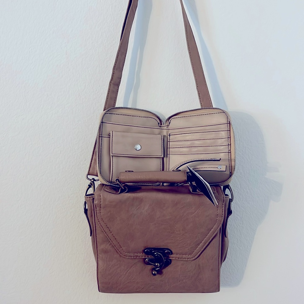Crossbody bag and Wallet new with tags